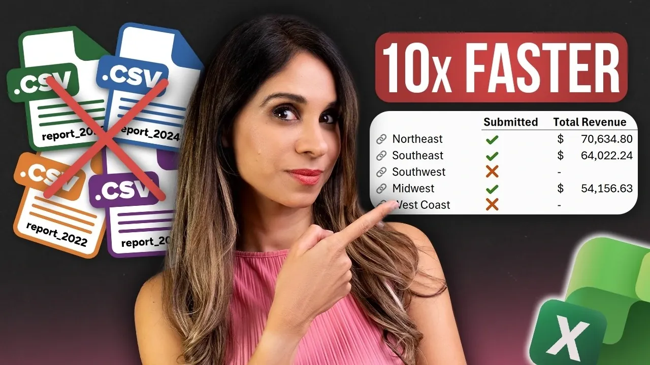 Excel settings panel showing locale options for dates and number formats when importing regional CSV files.