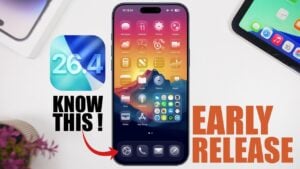 Featured image for iOS 26.4 Releasing EARLY - 5 Things to Know !