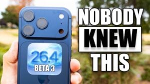 Overview of new features in iOS 26.4 Beta 3, including personalization updates