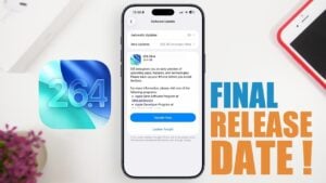 iOS 26.4 update showcasing performance and battery improvements