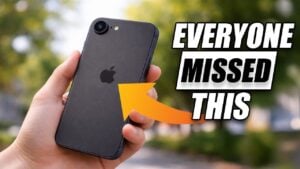 iPhone 17e showcasing its durable and stylish design