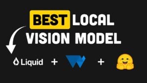 Diagram illustrates LFM 2.5 hybrid design combining convolution blocks with grouped query attention for speed.