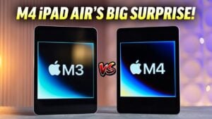 M4 iPad Air showcasing its performance upgrades and sleek design