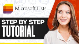 Sharing a Microsoft List with teammates, showing email invites and permission options for viewing or editing.
