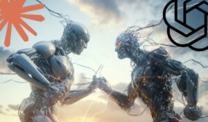 Rows of data center racks and power equipment representing the Stargate plan for 10 gigawatts by 2029.