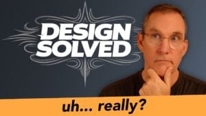 Pencil interface showing app screens, spacing, and component specs ready for Claude Code to build.