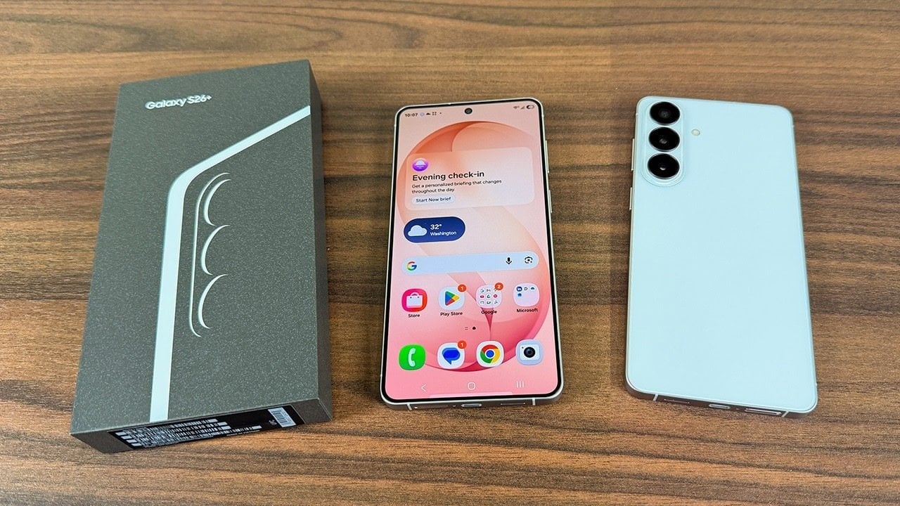 Samsung Galaxy S26 Plus showcasing its sleek design and durable build