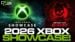 Xbox Games Showcase 2026 promo graphic highlighting June 7 start time and the livestream schedule across time zones.