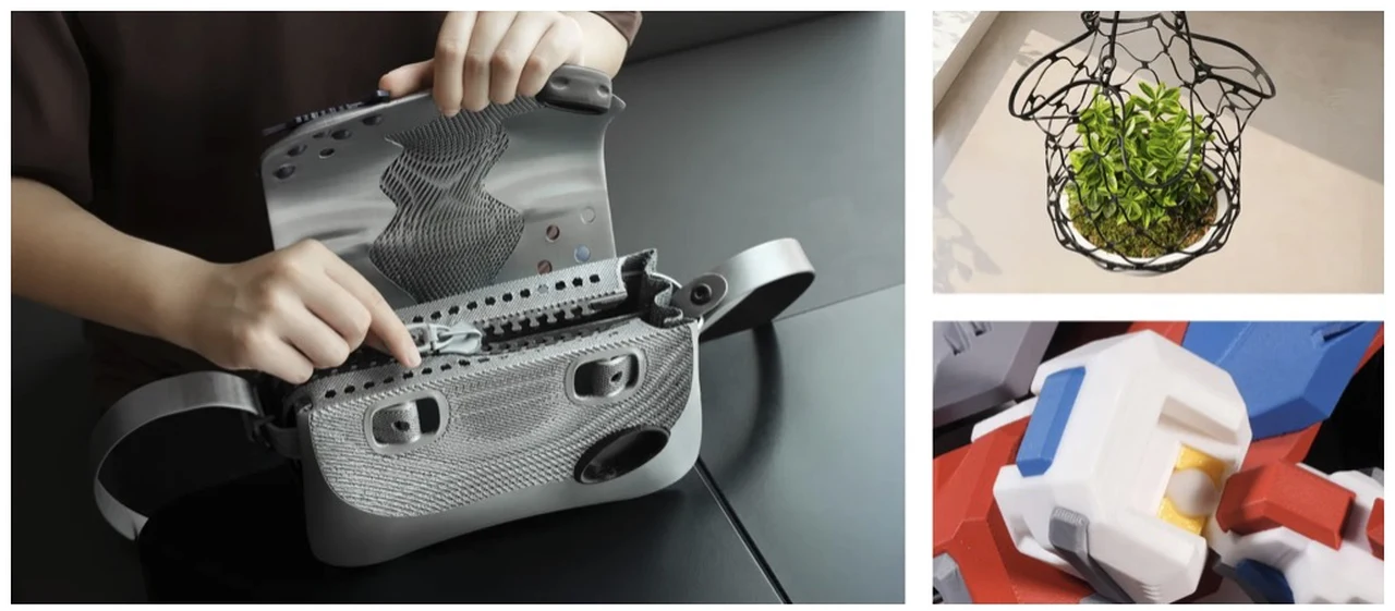 Bambu X2D 3D printed examples