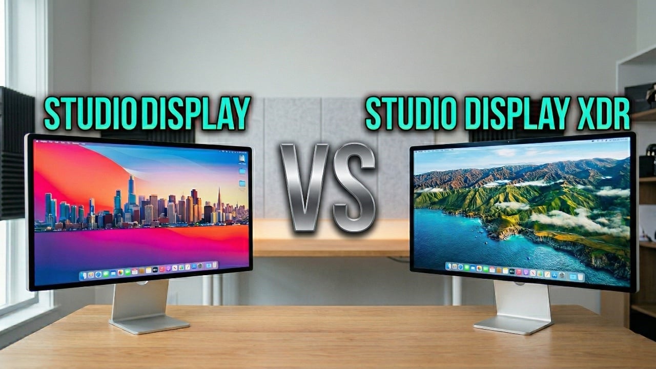 Apple Studio Display vs XDR