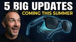 Ray-Ban Meta heads-up display scanning a meal for AI food tracking and logging.