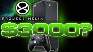 Concept design of the upcoming Xbox Project Helix console-PC hybrid device.