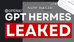 Leaked interface of OpenAI Hermes Agent Studio showing schedule and memory settings
