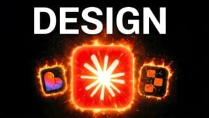 Claude Design interface generating a mobile app wireframe from a user prompt.