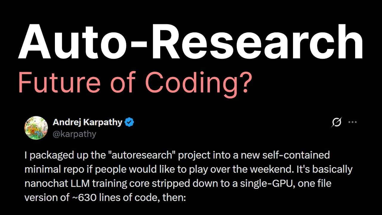 Chart comparing chess engine strength as AutoResearch increases ELO from 750 to 2600 over iterations.