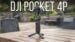 DJI Pocket 4 Pro gimbal camera showing the new 1-inch sensor and 3x optical telephoto lens