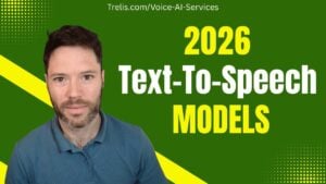 Table comparing 2026 TTS models with CER accuracy and MOS naturalness scores on the Tricky TTS dataset.