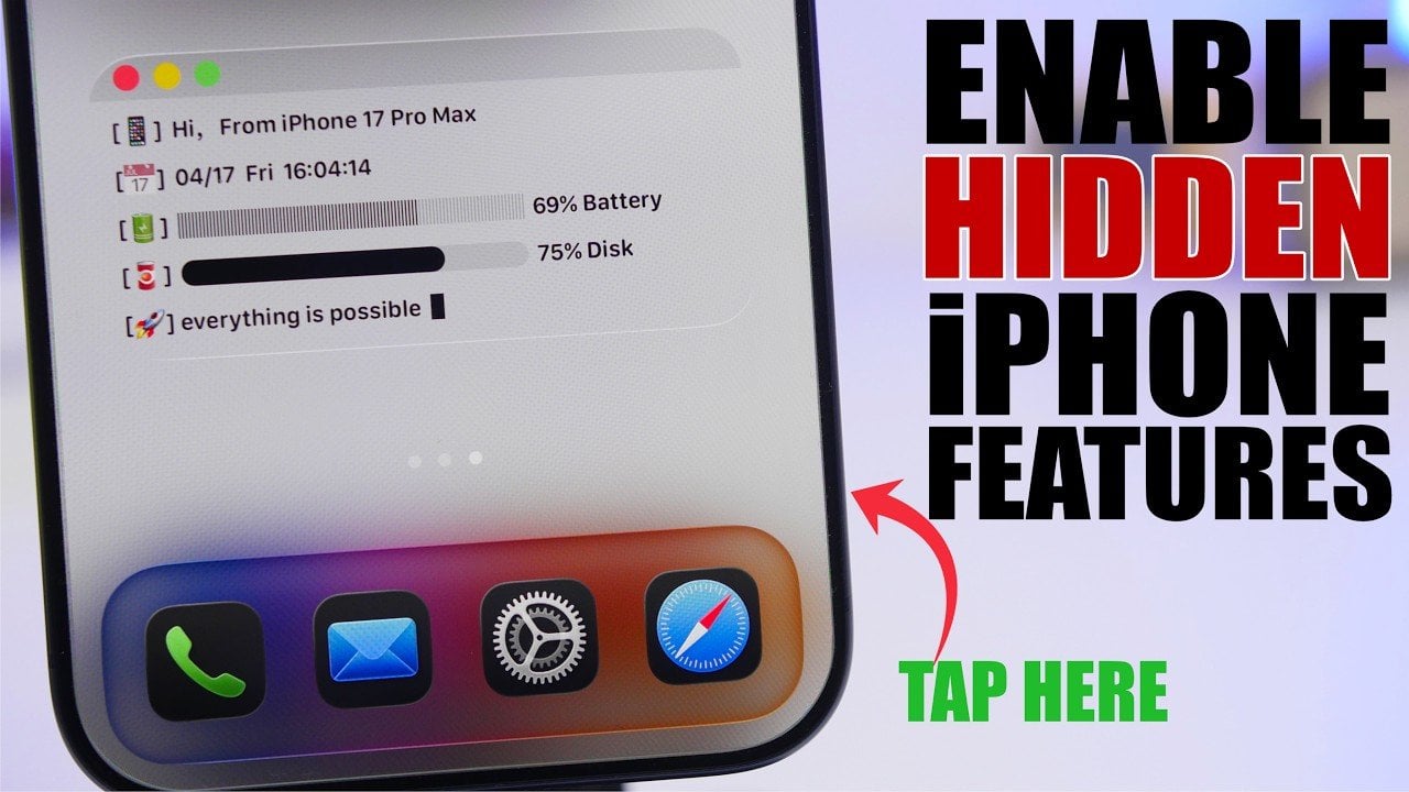 Enable 10 Hidden iPhone Features: Secret Settings Revealed