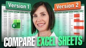 Conditional formatting rule highlighting mismatched data between two Excel sheets.