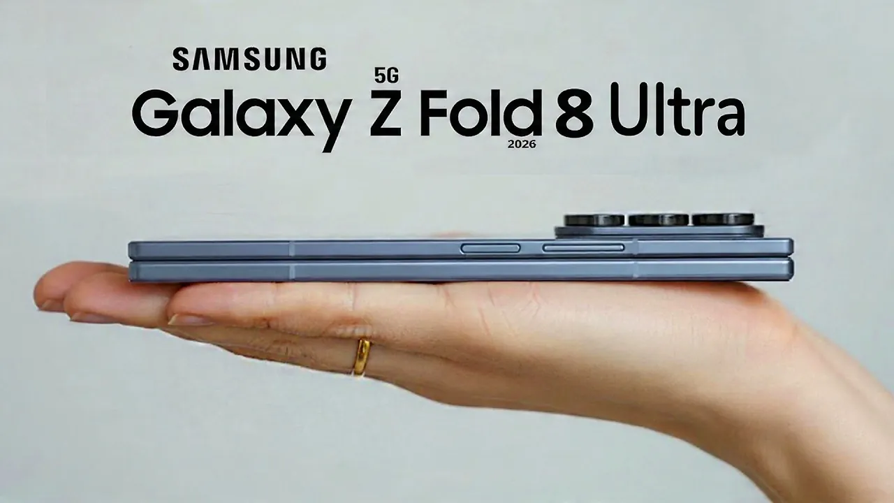 Price chart showing Galaxy Z Fold 8 tiers, including $1,999 for 12GB/256GB and $2,499 for 12GB/512GB.