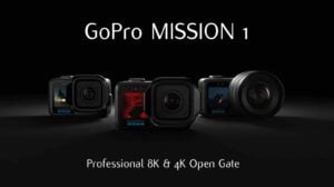 GoPro Mission 1 Pro ILS featuring an interchangeable Micro Four Thirds lens mount