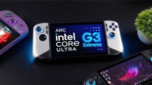 Handheld gaming console powered by Intel Arc G3 chip