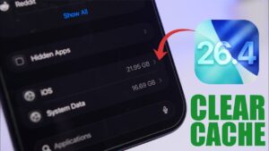Featured image for How To Clear iPhone CACHE - iOS 26.4 !