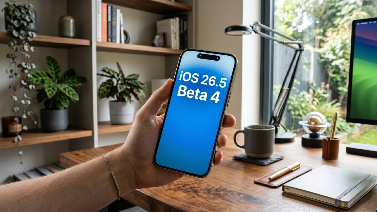 iOS 26.5 beta 4