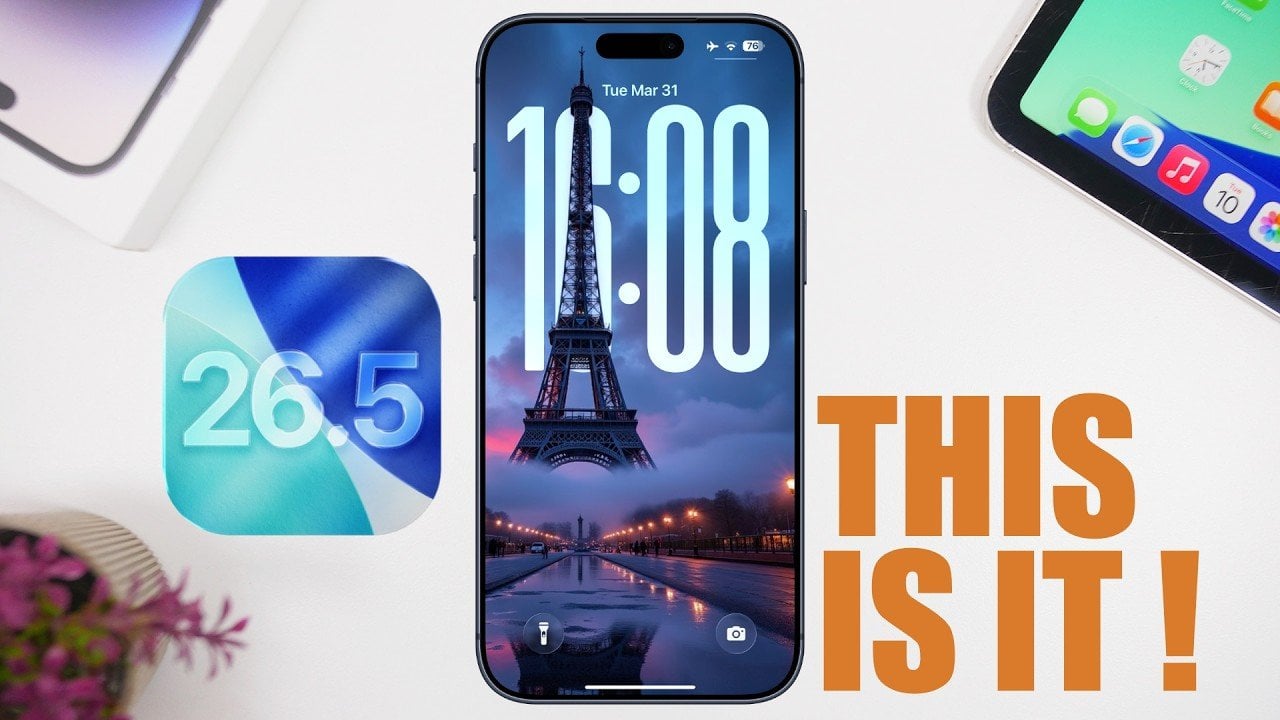 Featured image for iOS 26.5 - This is it !