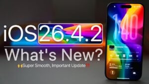 Car dashboard display with Apple CarPlay connected, highlighting ongoing connection problems reported after iOS 26.4.2.