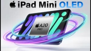 Price card showing a rumored $599 starting price, reflecting an expected $100 increase for iPad Mini 2026.
