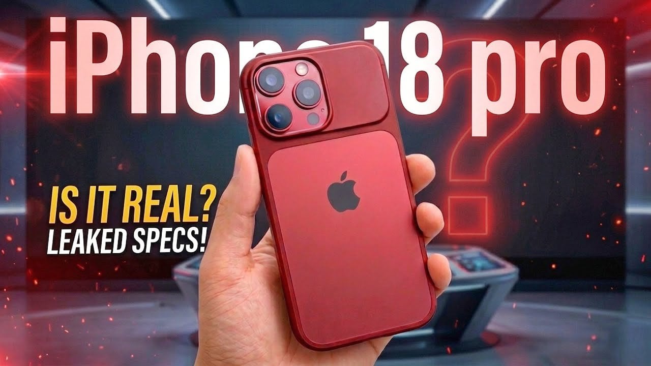 geeky-gadgets.com - Roland Hutchinson - Leaked: iPhone 18 Pro Production Begins for Apple's First DSLR-Style Camera Mechanism