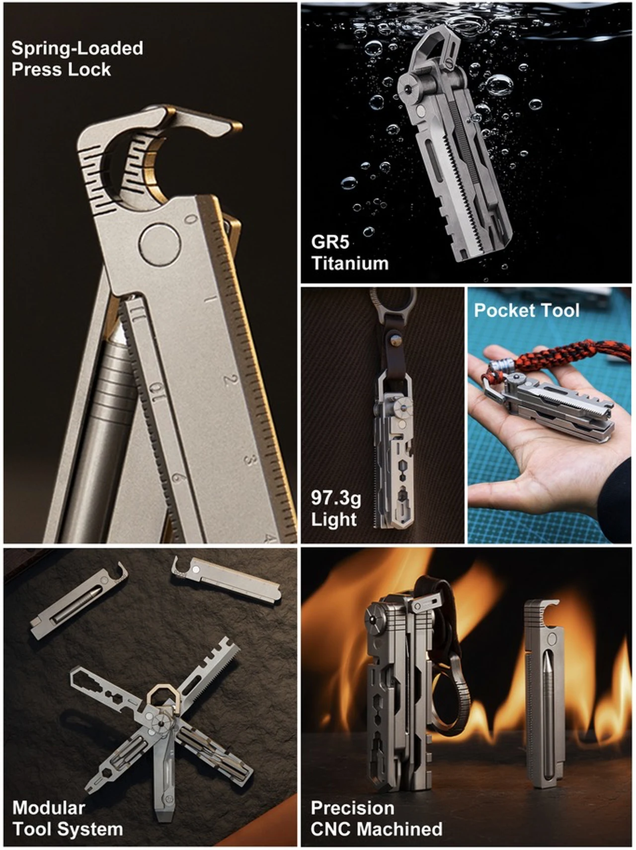 kickstarter multiutensile joat2.0 in titanio