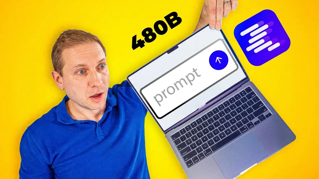 Jackery Solar Generator 5000 Plus powering a workspace to keep local AI tools running during outages.