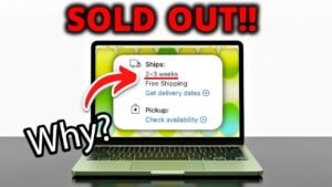 Screenshot-style view of Apple’s online checkout showing a 2–3 week MacBook Neo delivery estimate.