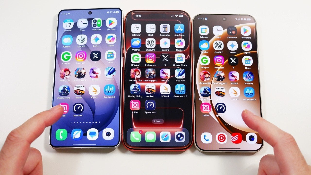 Galaxy S26 Ultra vs iPhone 17 Pro Max vs OnePlus 15: The Speed Test Result We Didn’t Expect