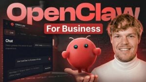 OpenClaw dashboard view summarizing Google Analytics 4 traffic trends and engagement metrics for the past month.