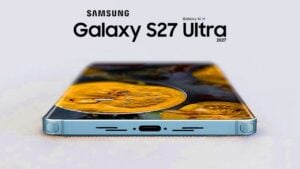 Diagram shows battery stacking layers and separator changes used to improve lifespan in a future Galaxy S27 Ultra.