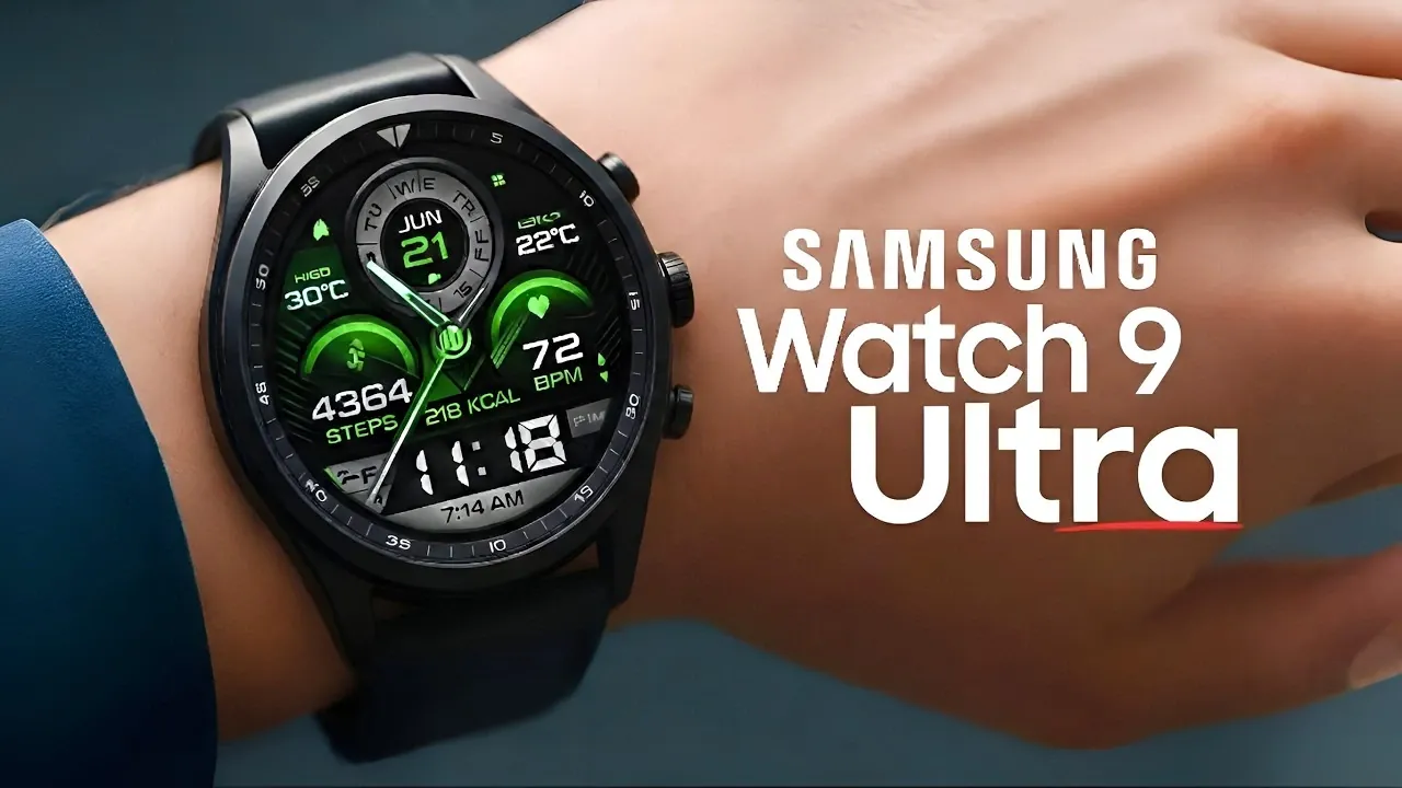 Galaxy Watch 9 connectivity graphic showing Bluetooth 6.0 and UWB for precise finding and digital key support.