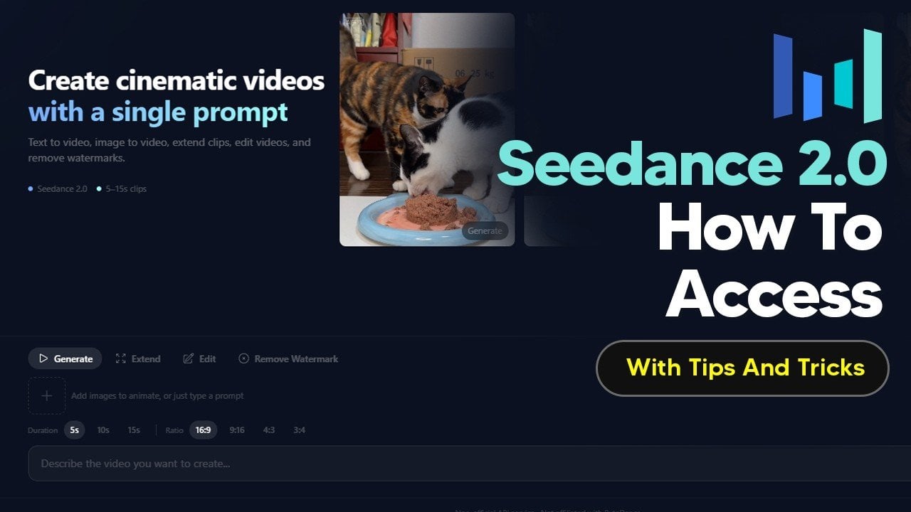 PI API dashboard view showing where users can find SeeDance 2.0 video generation tools and settings.
