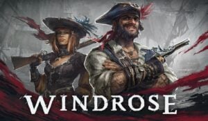Split screen showing Windrose pirate survival gameplay next to Skull and Bones ship combat