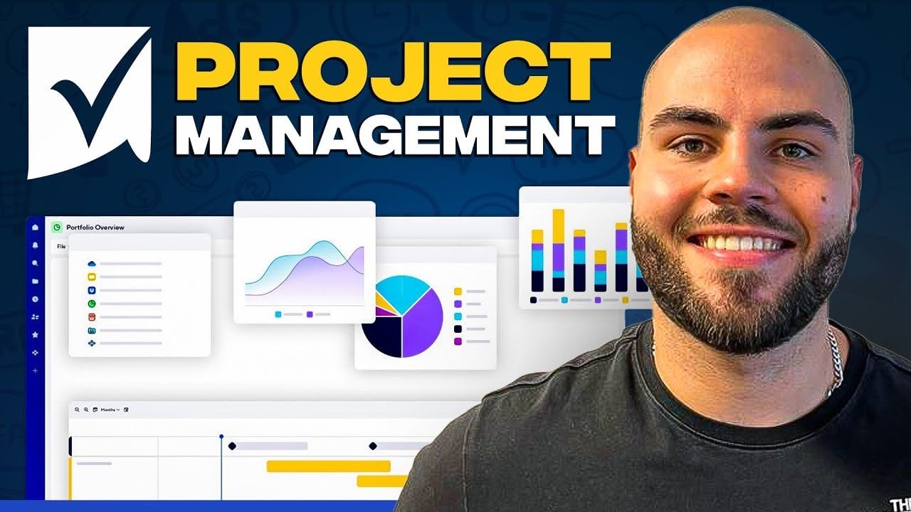 A Control Center-style intake process that creates new projects and connects summaries to portfolio reporting.