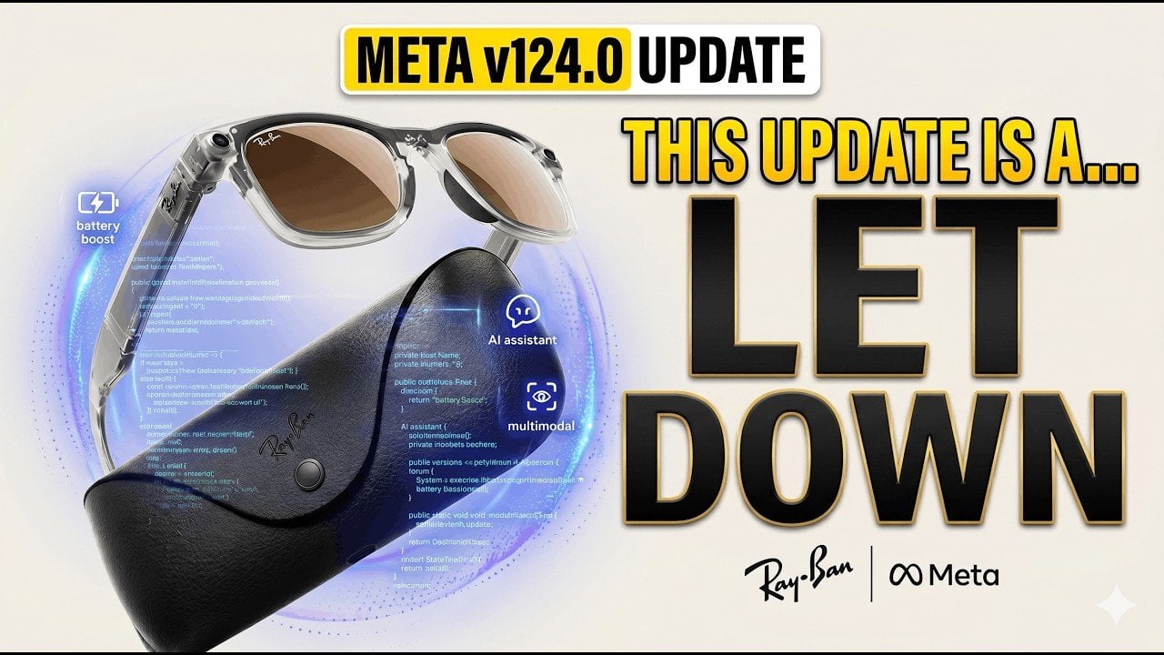 What Meta’s 124.0 Update Actually Means for Your Smart Glasses