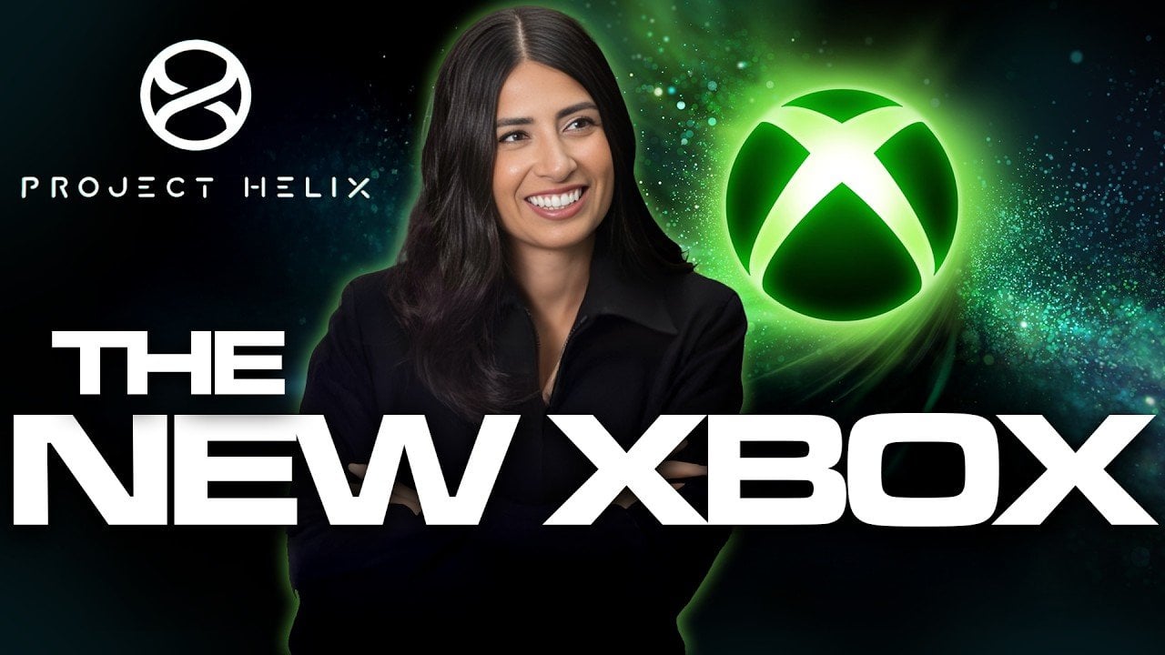 Asha Sharma speaks on stage about Xbox leadership changes and a new strategy for exclusives and ecosystem focus.