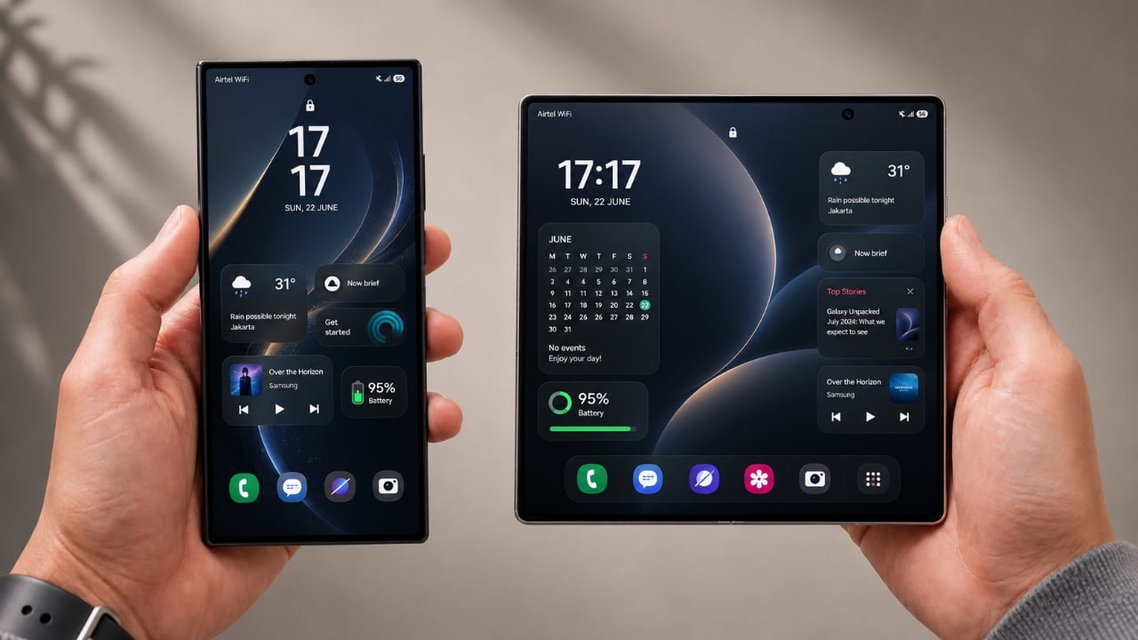 geeky-gadgets.com - Roland Hutchinson - Samsung Galaxy Z Fold 8 vs Fold 8 Wide: The Wider Screen Comes With a Major Camera Catch