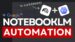 An automated workflow turning YouTube data into NotebookLM insights
