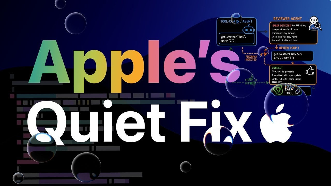 How Apple Quietly Solved the Biggest Risk in AI Agent Workflows