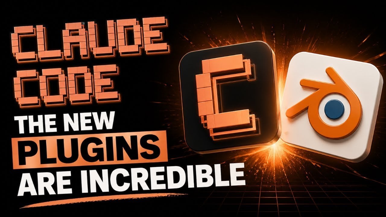 geeky-gadgets.com - Julian Horsey - Claude Code Plugins Guide : Easily Automate Blander Asset Creation & More