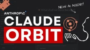 Claude Orbit interface showing proactive insights and app integrations
