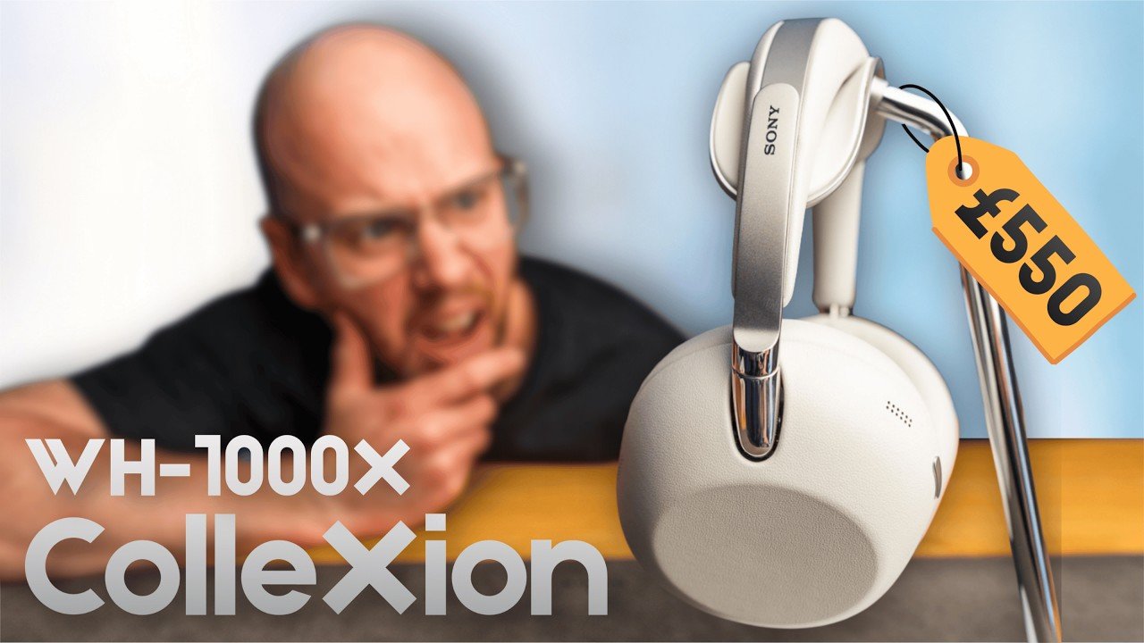 Side by side comparison of Sony ColleXion and XM6 headphones